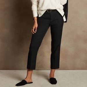 Banana Republic Straight Leg Cropped Pant